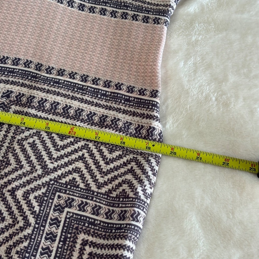 BCBGMaxAzria Geometric Harlan Shift Dress Size XS Boho Mini Resort Tribal Aztec - Picture 10 of 11